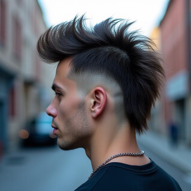 Le Modern Mullet revisité par Stellahair, court devant et texturé derrière